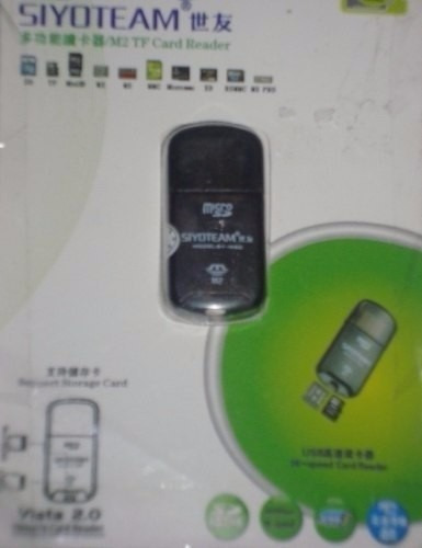 Cq Adaptador Lector Usb Tarjetas Microsd 2gb 4gb 8gb 16gb Pc