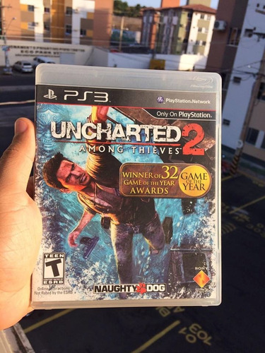 Uncharted Among Thieves 2 Semi Novo Ps3 Midia Fisica