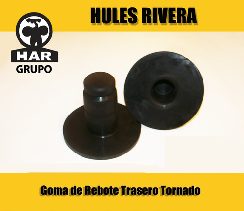 Goma De Rebote Trasero Tornado