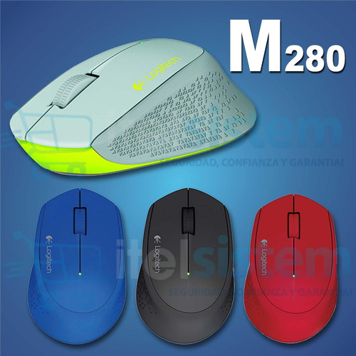 Mouse Logitech M280 Wireless Con Garantia Itelsistem