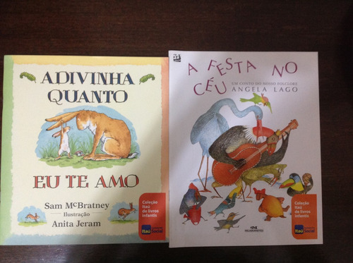 Coleção Itaú De Livros Infantis (com 6 Livros)
