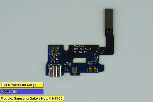 Flex De Carga Samsung Galaxy Note 2 / N7100