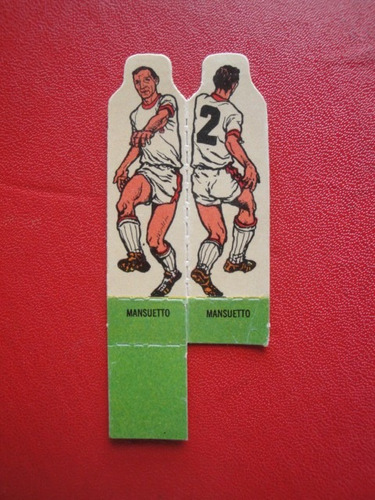 Figuritas Crack 1968 Silueta Huracan 2 Mansuetto