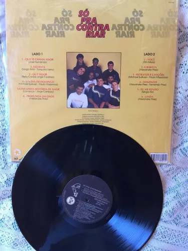 UNBOXING: Só Pra Contrariar 1993 LP, K7 e CD (Que Se Chama Amor