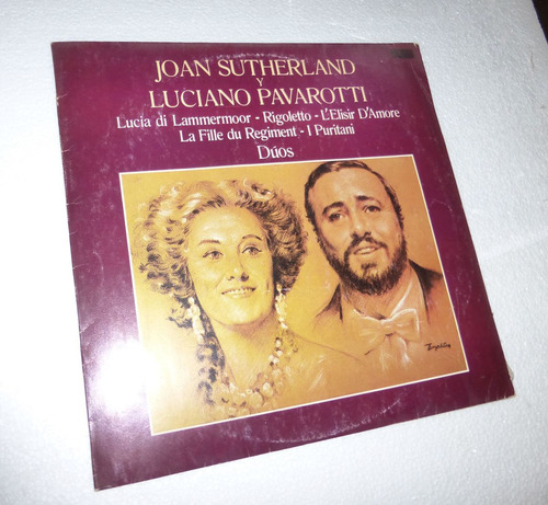 Luciano Pavarotti & Joan Sutherland / Duos _ London / Vinilo