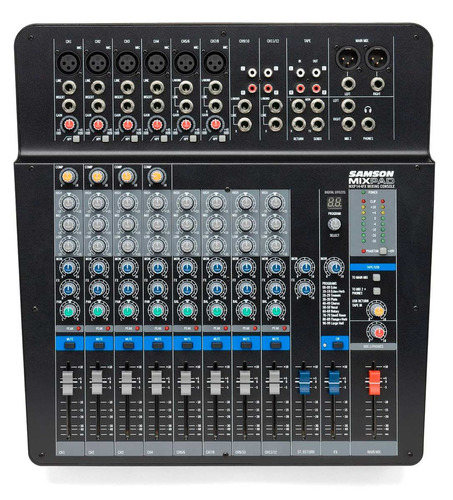 Samson Mxp144fx - Mixer 14 Canales C Efectos Y Usb Grabacion