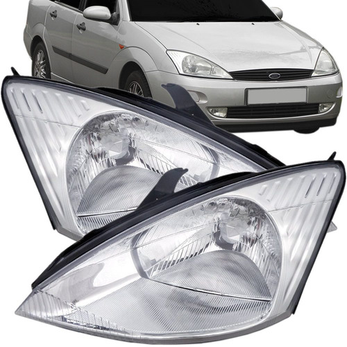 Par Farol Ford Focus 98 99 00 01 02 03 Foco Simples