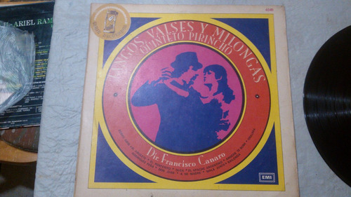 Disco Vinilo Lp Quinteto Pirincho Tangos Valses Y Milongas