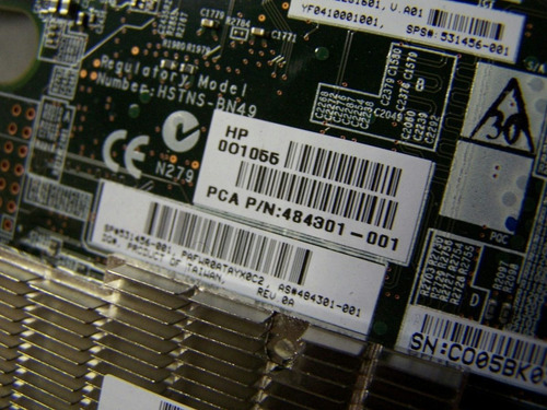 Hp Smart Array P712m Zm 6g Mezzanine Card Blade 531456 -001