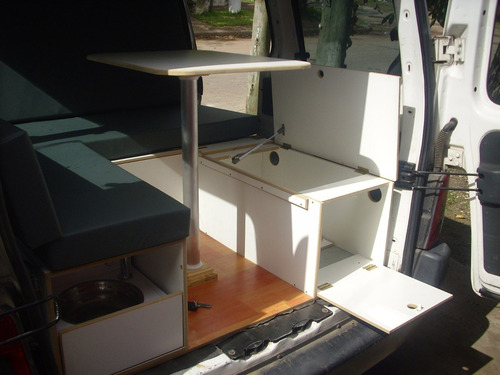 Kit Mini Camper Deluxe Para Partner Berlingo Y Kangoo