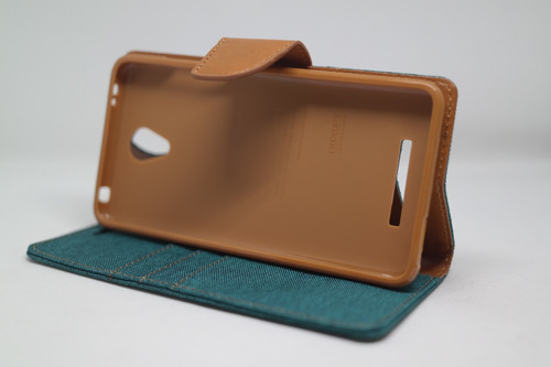 Funda Redmi Note 2 Mercury Goospery Canvas Diary Verde