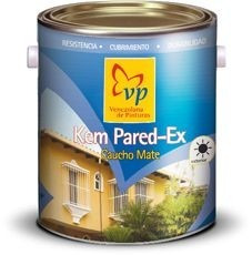 Pintura Caucho Mate Kem Pared-ex Rojo Ladrillo  Galon Tipo A