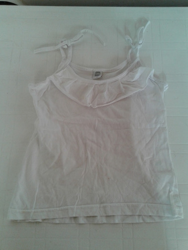 Musculosa Blanca Urb Talle 12