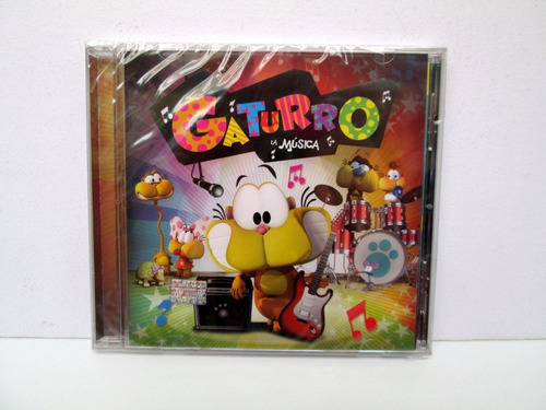 Gaturro La Musica Cd Nuevo Sellado Celofan Boedo Capital