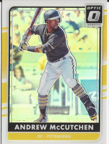 2016 Panini Donruss Optic Rated #127 Andrew Mccutchen Holo R