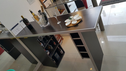 Imagen 5 de 5 de Desayunador, Barra De Tragos, Divisor De Ambientes, Bodega