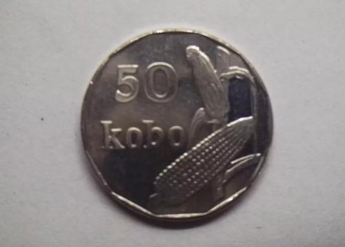 África Moneda República Federal De Nigeria (2006) 50 Koboni