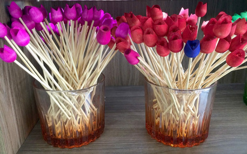 20 Varetas Palitos Tulipa Para Difusor E Aromatizador 27cm