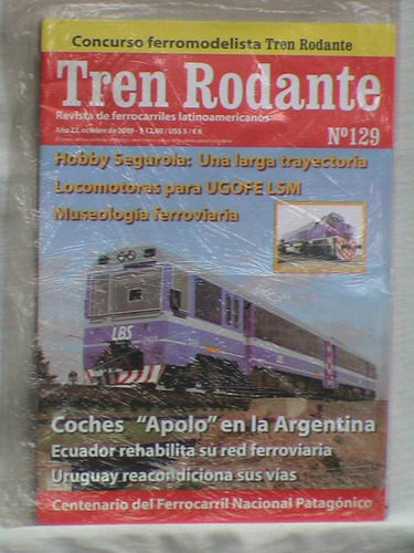 Revista Tren Rodante 129 Nueva Cerrada