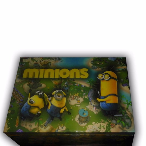 Imagen 4 de 6 de Cofre De Madera Personalizado Personajes(26x16x20)