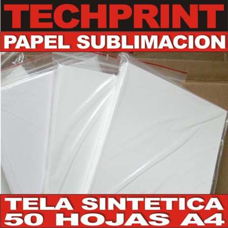 Papel De Sublimacion A4 Tela Sintetica 25 Hojas Estampados