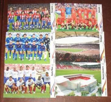 Imagen 1 de 3 de Mundial Alemania 2006 Fotocards La República Estadios Equipo