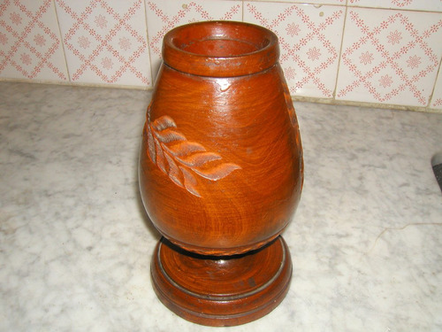 Mate De Madera Gigante Cordobes (ideal Decoración)