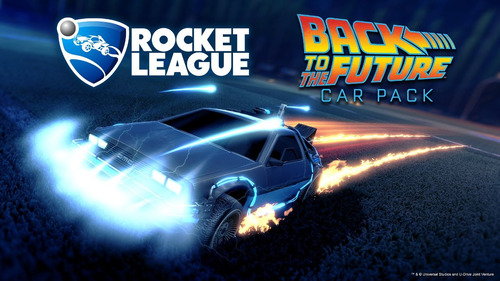 Rocket League Original Steam Dlc Car Pack Volver Al Futuro