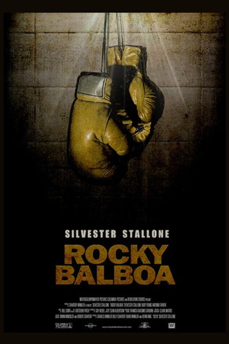 Carteles Antiguos Chapa Poster 60x40cm Rocky Balboa Fi-007