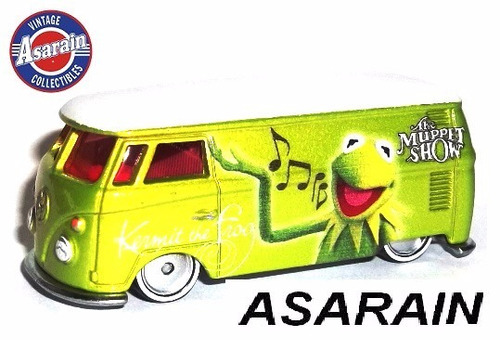 Vw Kombi Panel Bus Muppets Pop Culture Hot Wheels 1/64
