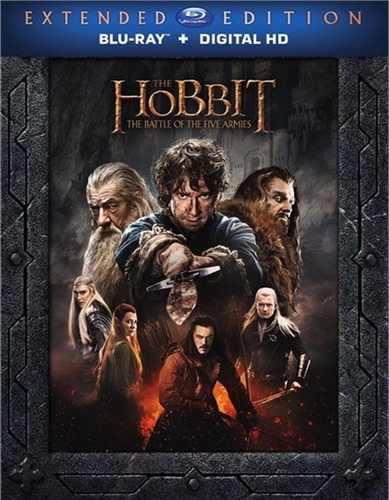 Blu-ray The Hobbit 3 The Battle Of The Five Armies Extendida