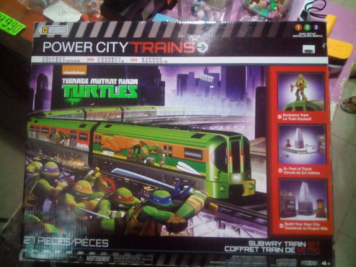 Tortugas Ninja Powercity Trains