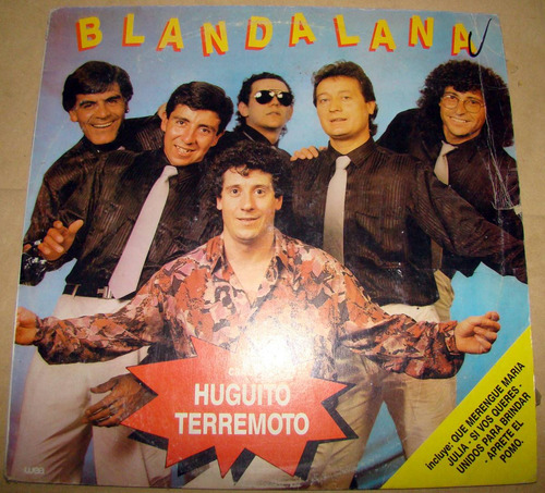 Blandalana Huguito Terremoto Que Merengue Maria Julia Lp Arg