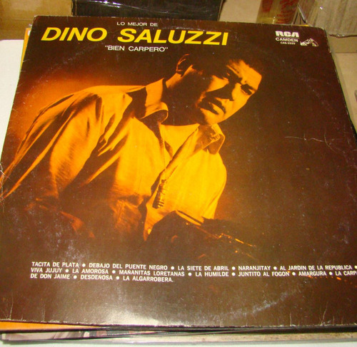 Dino Saluzzi Bien Carpero Vinilo Lp Excelente Estado Kktus