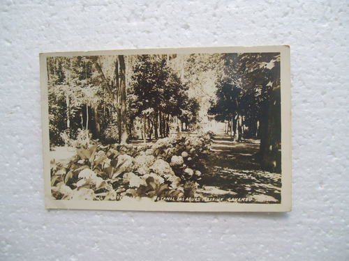 Cartão Postal - Canal Das Águas Mayrink - Caxambú