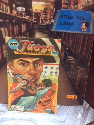 Fuego. Majestad Negra No 77. Cómic