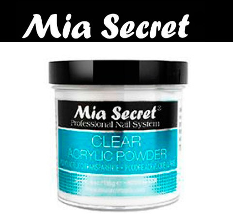 Acrilico Clear Transparente Mia Secret 4 Oz Clear Powder