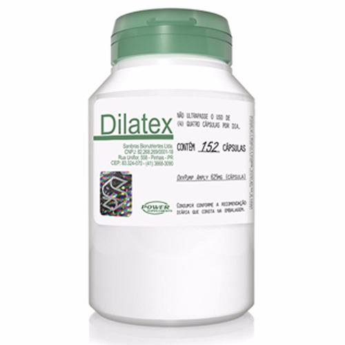 Dilatex Extra Pump Original 152 Capsulas Power Supplements
