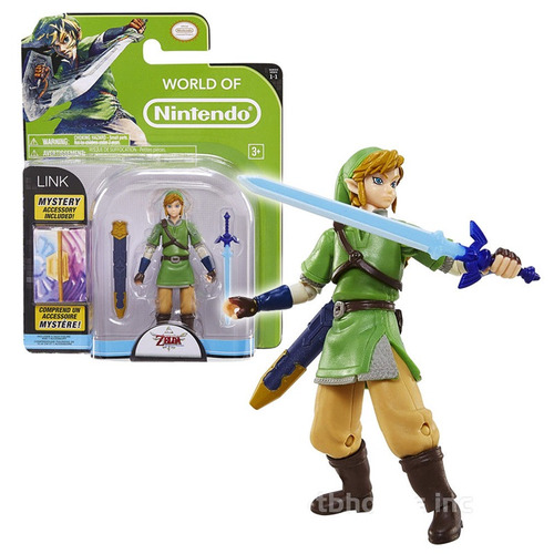 Link Legend Of Zelda Figura Y Accesorios Nuevo Sellado