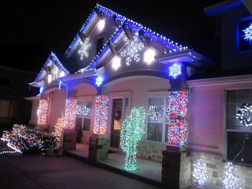 Imagen 3 de 10 de Tira Luz Led Multicolor 9 Mts Arbol Navideño Cotillon Oferta