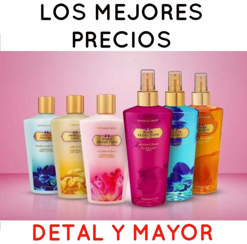 Cremas Y Splash Victoria Secret Al Mayor Y Detal