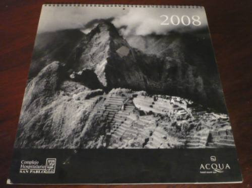 Calendario Machu Picchu Gigante! Ozzyperu