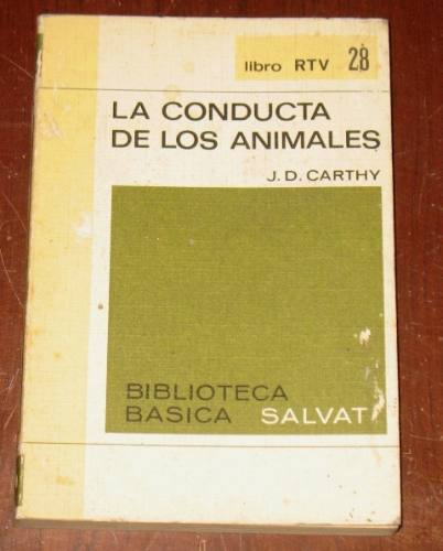 La Conducta De Los Animales J Carthy Salvat Rtv Vida Salvaje