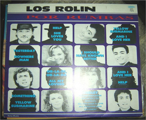 Los Rolin - Por Rumbas - Beatles Flamenco -  Vinilo Lp