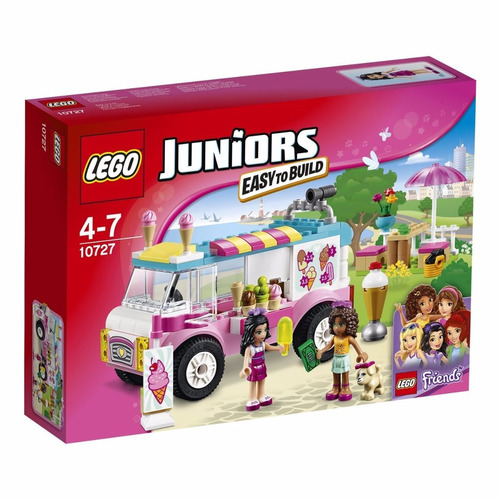 Lego 10727 Juniors Camión De Helados De Emma Giro Didáctico