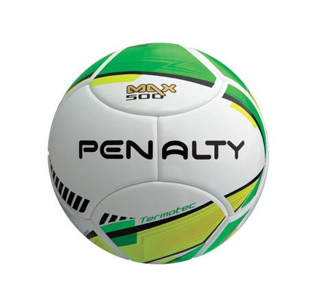 Bola Penalty Futsal Max 500 Termotec Oficial - Com 12 Gomos