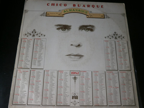 Lp Chico Buarque Almanaque / Horóscopo, Disco Vinil 1982