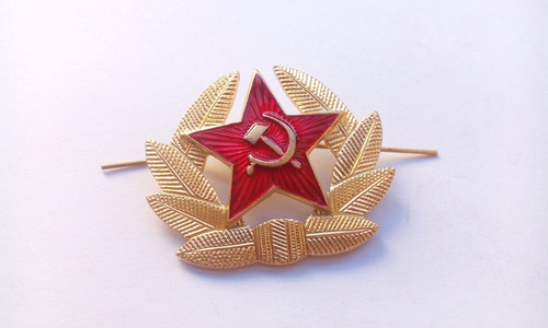 Prendedor Insignia Urss. Cccp. Para Gorro Ushanka