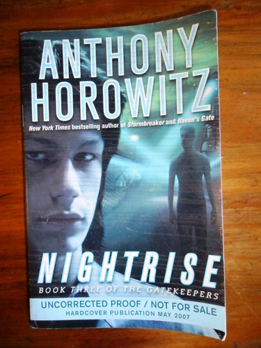 Anthony Horowitz En Ingles .  Nightrise Usado