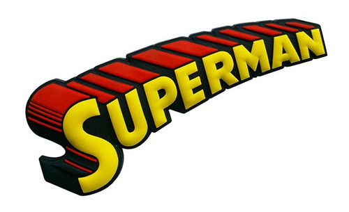 Imagem 1 de 1 de Logo Superman Ima Decorativo Em Pvc - Bonellihq E19